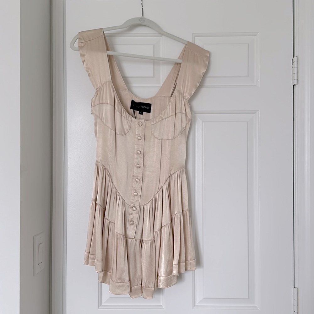 NWT Vanessa Mooney Elisabeth Romper Dress Size Small